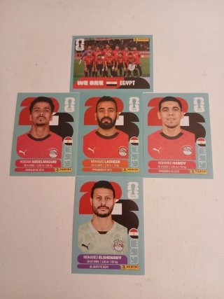 Cromos Mundial Egipto Panini