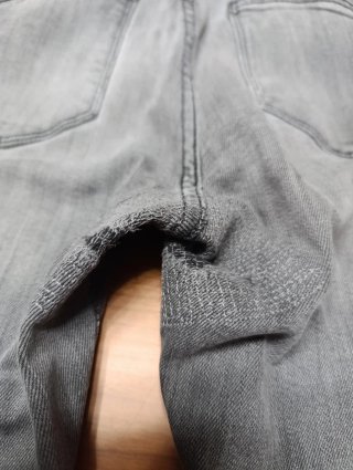 Pantalón vaquero mujer talla 38 gris