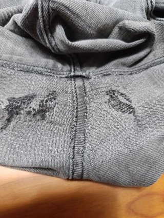 Pantalón vaquero mujer talla 38 gris