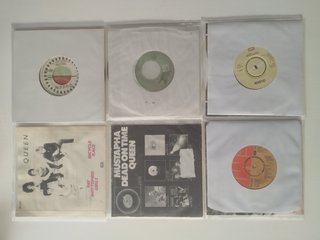 Queen Lote 7" Singles (Elektra, EMI)