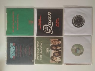 Queen Lote 7" Singles (Elektra, EMI)