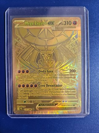 Carta Pokémon Mega Zygarde EX 310 HP Oro