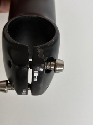 Potencia Enve 100mm Negra