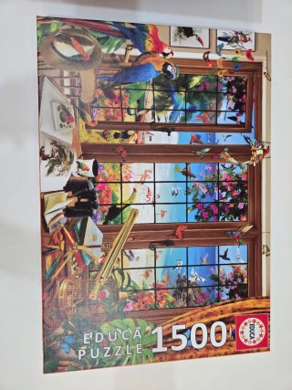 Puzzle Educa 1500 Piezas Naturaleza Aves