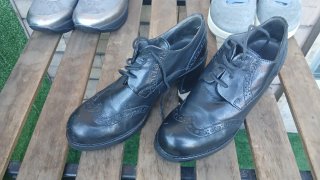 3 scarpe donna misura 37 grigio/argento