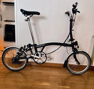 Bicicleta Brompton M6L Negra