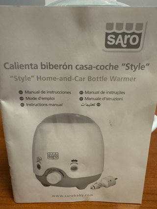 Calienta biberones Saro Casa-Coche
