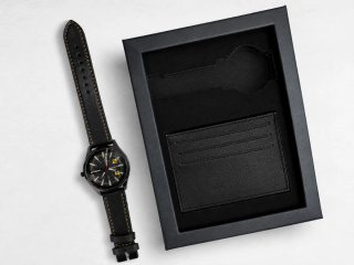 Reloj Concepts Negro Correa Piel Sintética