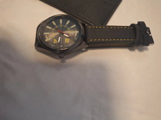 Reloj Concepts Negro Correa Piel Sintética