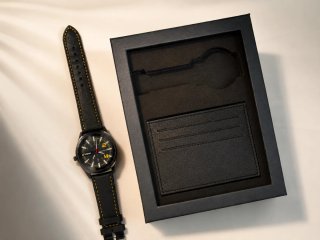 Reloj Concepts Negro Correa Piel Sintética