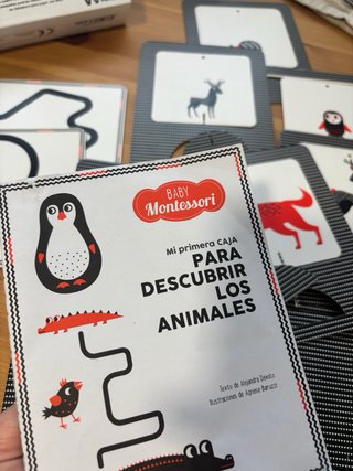 La mia prima scatola Montessori animali