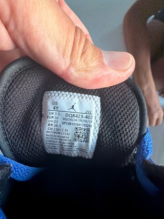 Nike Jordan 1 Infantil Talla 35
