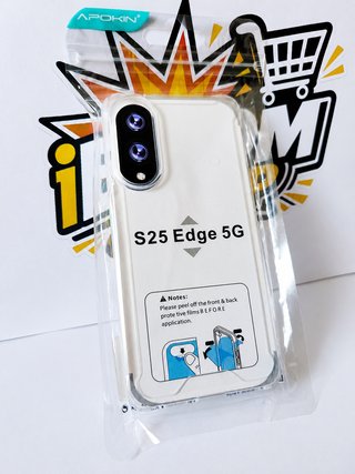 Funda Samsung S25 Edge Transparente Premium