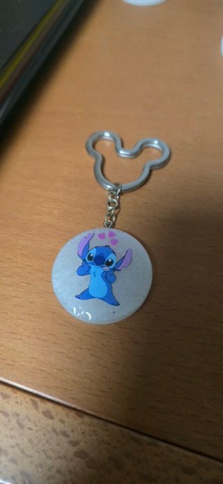 Llavero Stitch resina