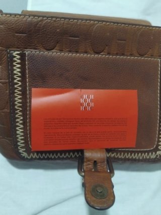 Bolso Carolina Herrera Marrón Piel