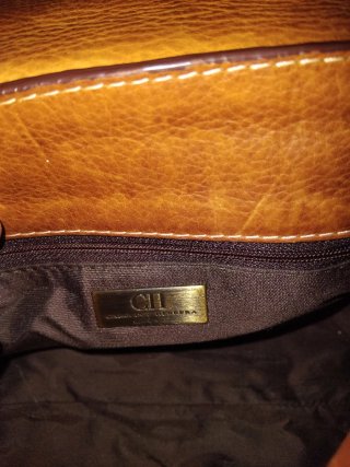 Bolso Carolina Herrera Marrón Piel