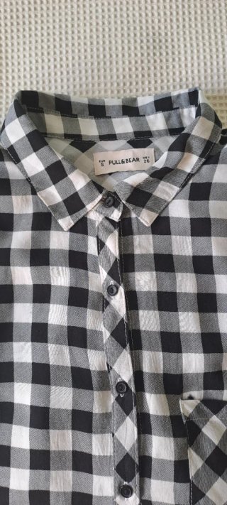 Camisa cuadros Pull&Bear