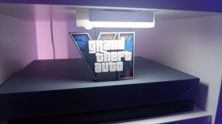 Logotipo 3D Grand Theft Auto VI (GTA VI)