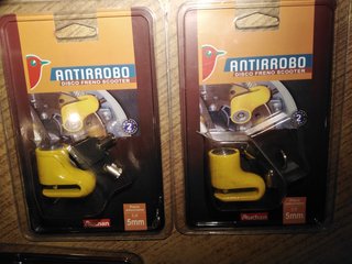 Antirrobo Disco Freno Moto/Scooter