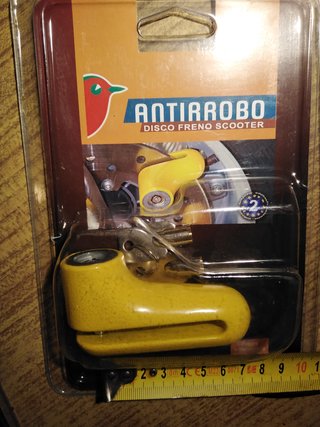 Antirrobo Disco Freno Moto/Scooter