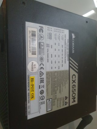 Fuente Alimentación Corsair CX650M Modular