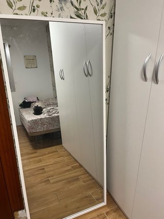 Espejo Madera Blanco Nuevo