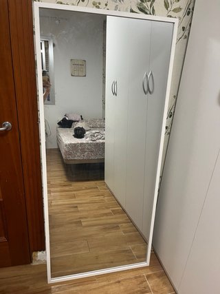 Espejo Madera Blanco Nuevo