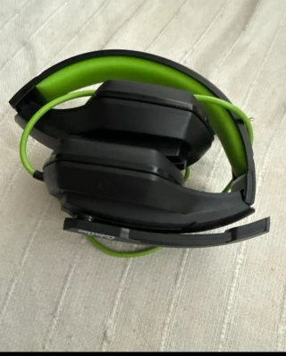 Auriculares Gamer ColaCao Negros y Verdes