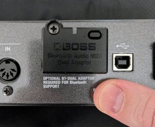 Boss GX-100 + Adaptador Bluetooth BT-DUAL + Funda