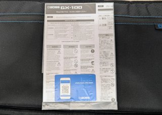 Boss GX-100 + Adaptador Bluetooth BT-DUAL + Funda
