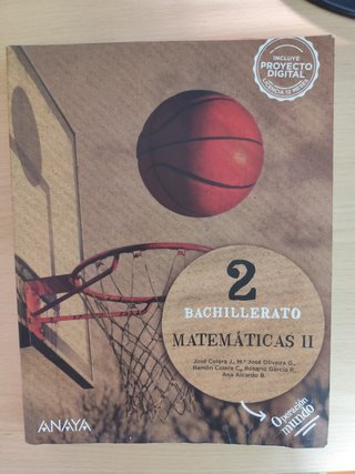 Matemáticas II. 2o de Bachillerato