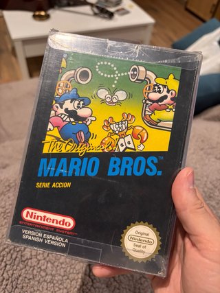 Mario Bros. Nintendo NES - Serie Accion 🇪🇸