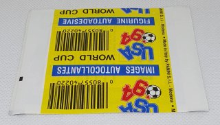 ⚽️ SOBRE DE CROMOS DE FUTBOL MUNDIAL USA 94 PANINI