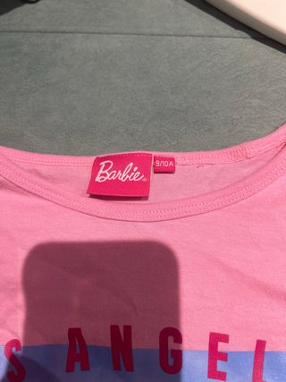 Camiseta Barbie Niña Manga Larga Los Angeles