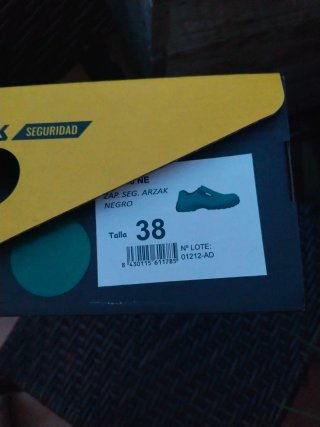 Zapatos de seguridad PAREDES