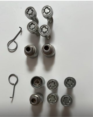 TORNILLOS ANTIRROBO VW GOLF T ROC T CROSS CADDY Q5