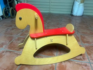 Caballito Mecedora Madera Hape
