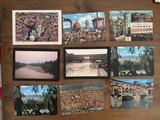Lotto cartoline Firenze
