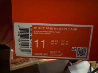Nike Free Metcon 6 Scarpe Blu/Verde