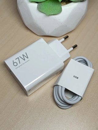 Caricabatterie 67W Xiaomi HyperCharge Originale con Cavo