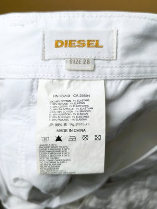 Diesel Vintage Jeans "Liquid Space" Graphic Print