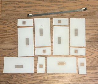 Lámpara de techo de diseño en plata y blanco