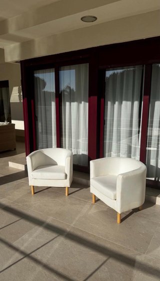 2 Sillones Individuales Blancos