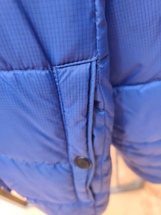 Chaqueta azul ligera invierno