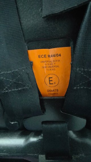 Silla coche niño Isofix evolutiva