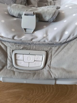 Hamaca Cuna Bebé Cuddle Lamb Gris Lunares