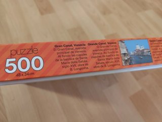 Puzzle Educa 500 piezas Gran Canal Venecia