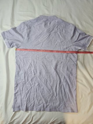 Polo Jack & Jones Cuello Mao Lila Talla M