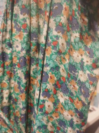 Vestido cruzado floral de verano