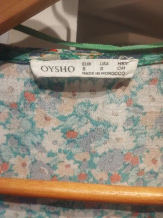 Vestido cruzado floral de verano